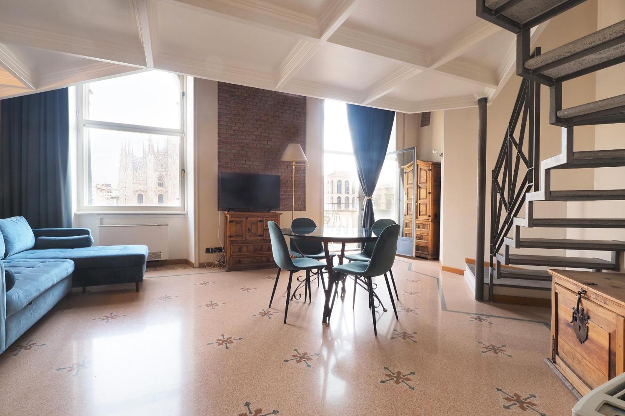 Duomo Cathedral View - Luxury Apartment Mailand Exterior foto